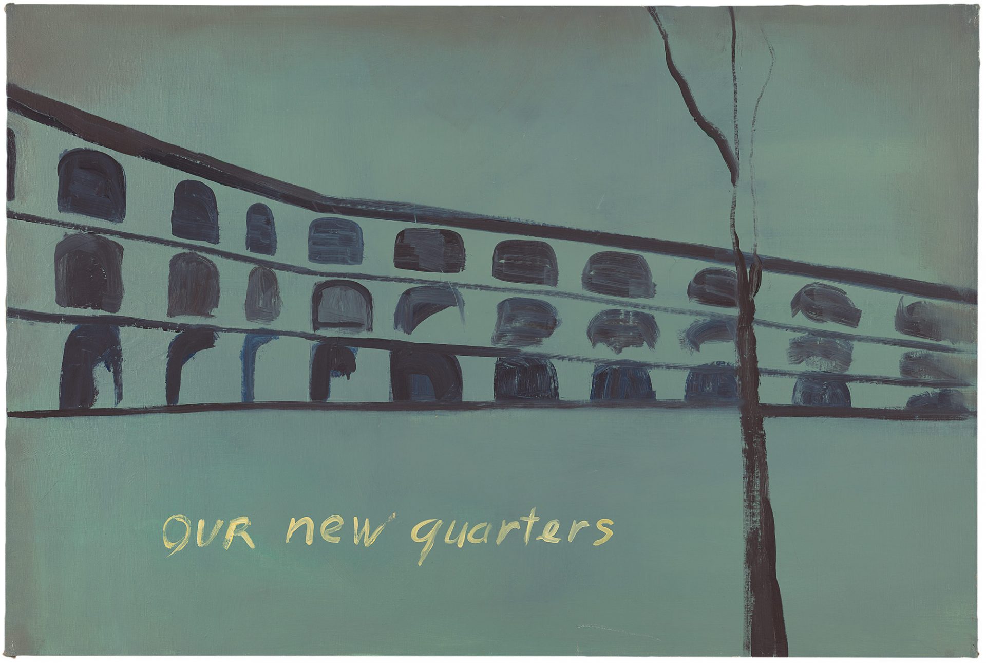 Our New Quarters, 1986 - (c)Ben Blackwell, courtesy David Zwirner, New York London